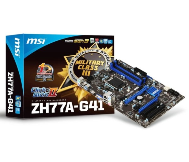 MSI ZH77A-G41 (H77 2xPCI-E DDR3) - 103442 - zdjęcie